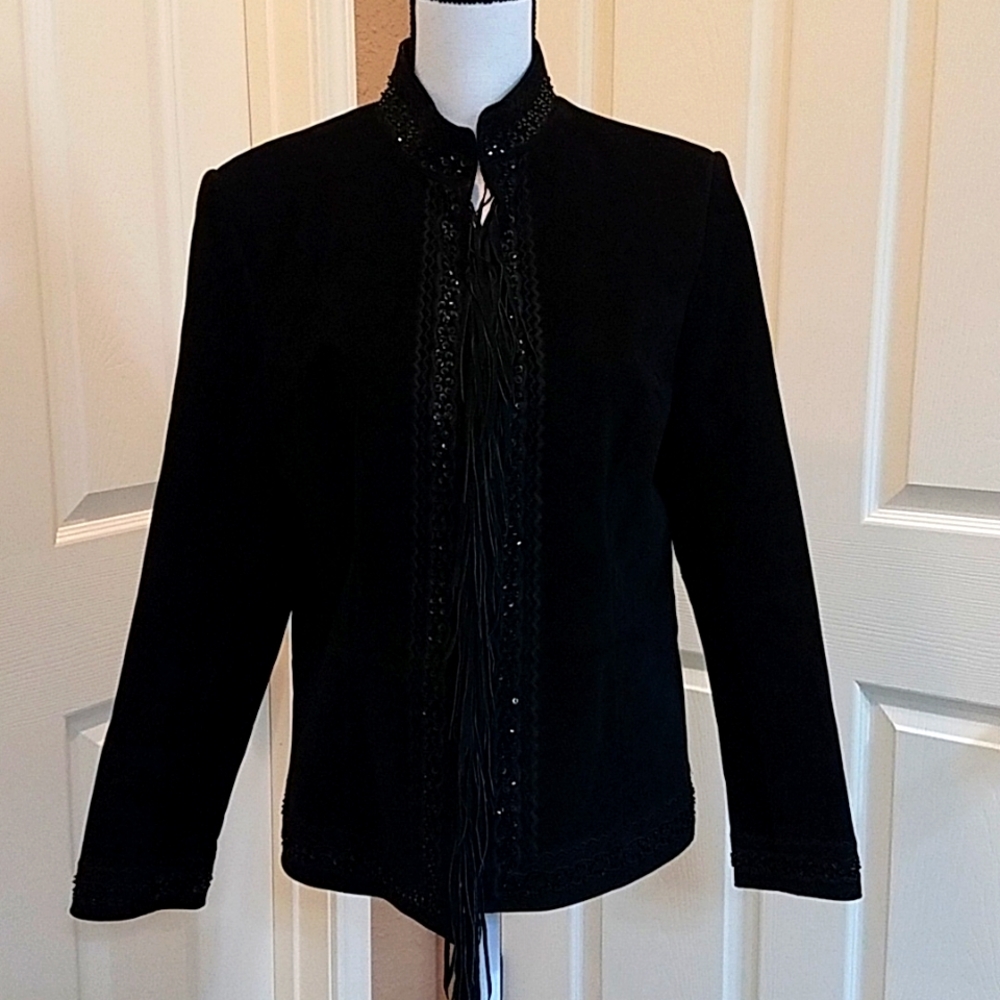 Margaret Godfrey Genuine Suede Leather Jacket